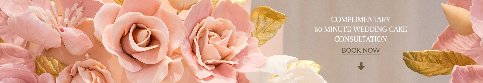 Complimentary 30 Minute Wedding Cake Consultation